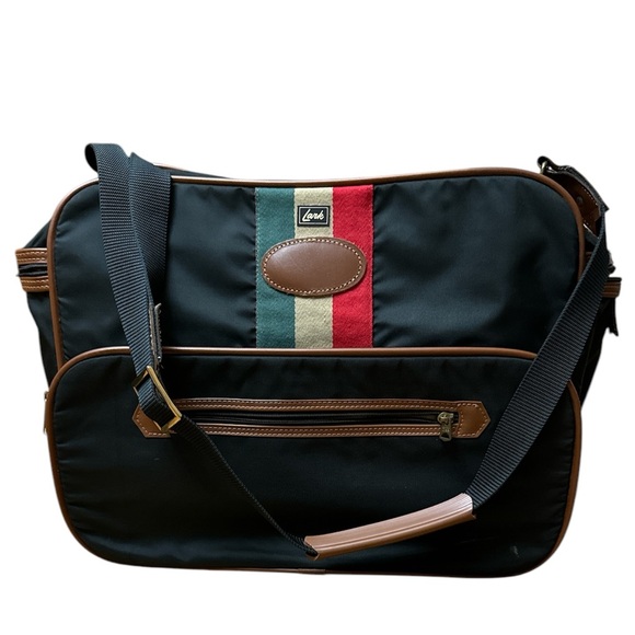 Vintage Lark Nylon Carry-All Bag Tote - Picture 2 of 8